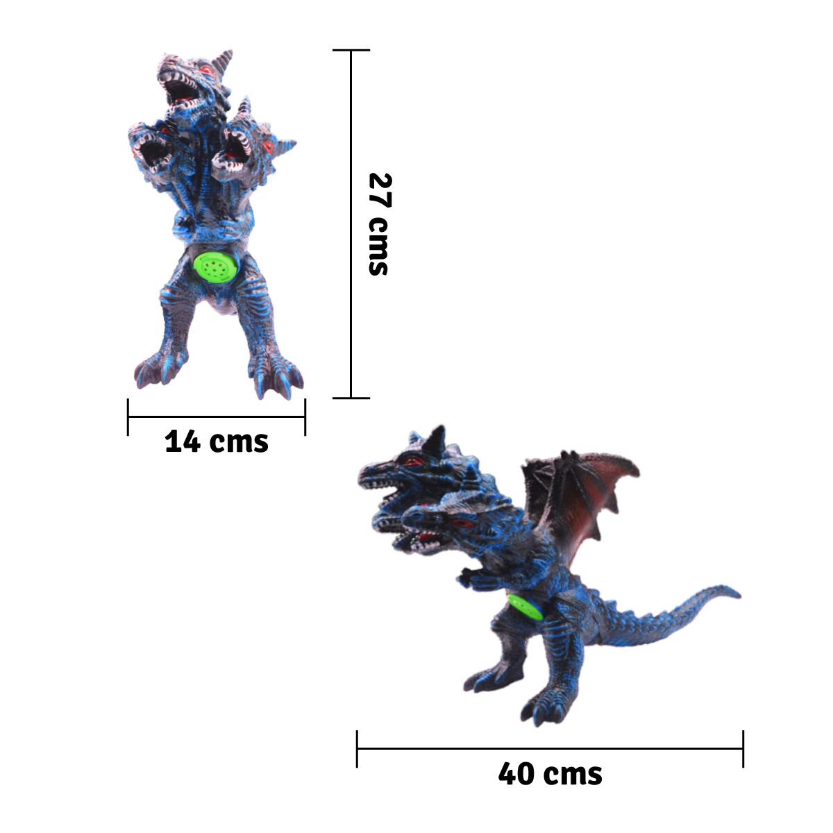 Miniatura 2 de Figura Dinosaurio Tres Cabezas K7472001B